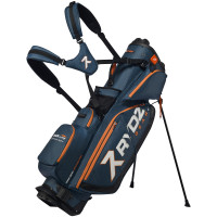 Rydz Gear Quiet Organizer 9 (QO9) Hybrid Standbag, Navy / Orange