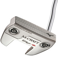 Mizuno M-Craft TOKYO B Putter, Double Bend, Chrome, Rechtshand, 34 Inch Länge