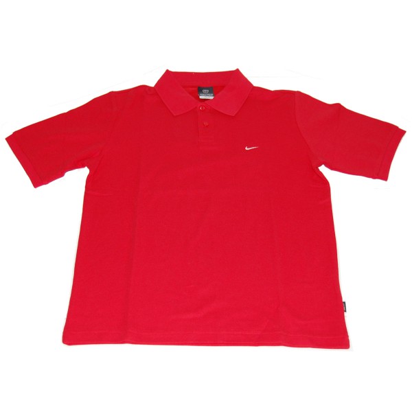 Nike Dri Fit Movement Herren Polo, Rot
