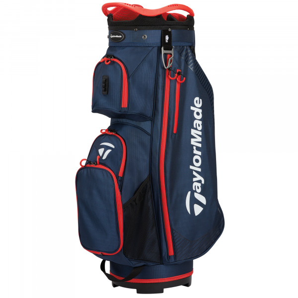 Taylor Made 2025 Pro Cartbag, Navy / Rot