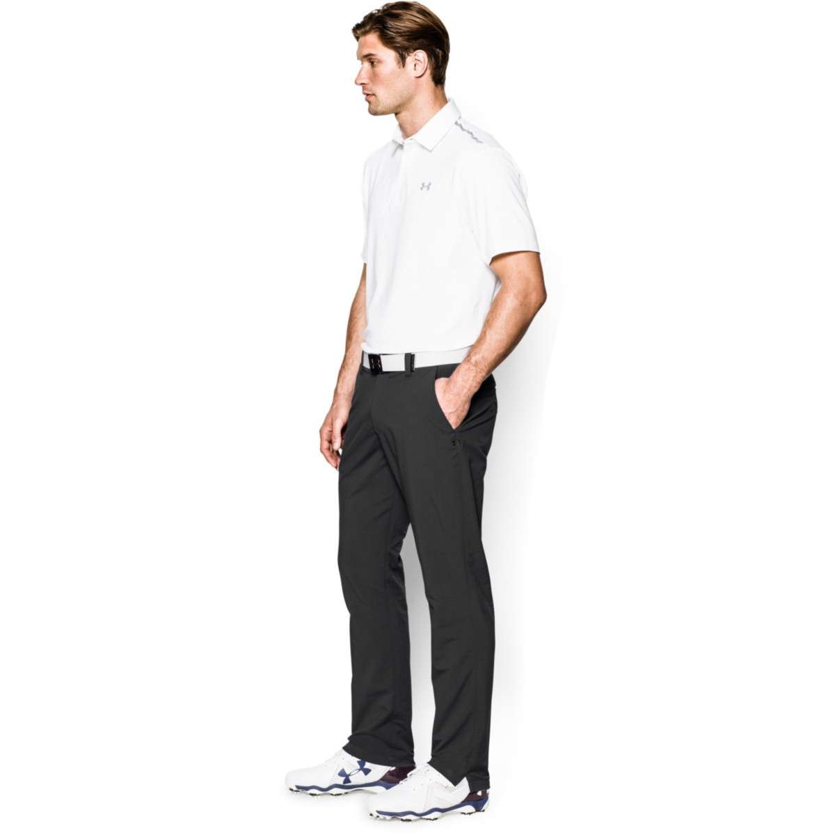 Under Armour Match Play Tapered Herren Golfhose Schwarz gunstig kaufen Golfladchen