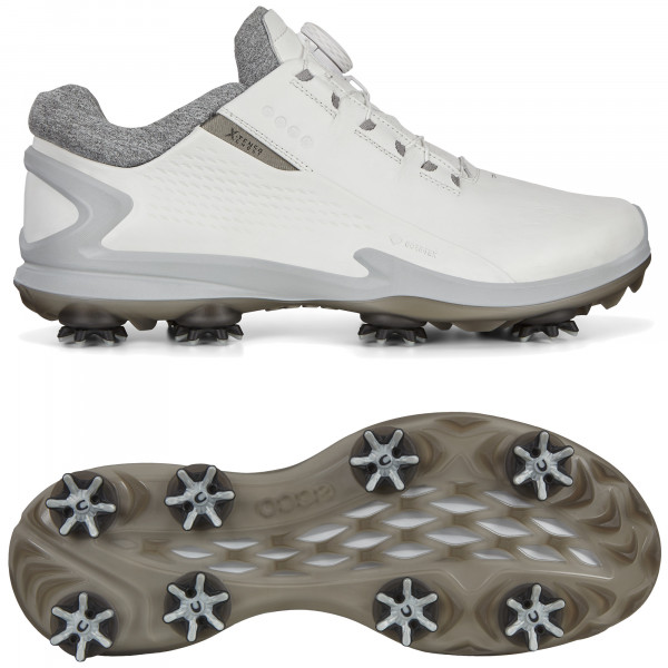 Ecco 2022 Biom G3 GTX BOA Herren Golfschuhe, Weiß