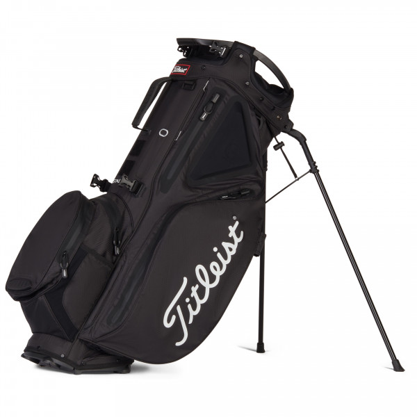 Titleist 2025 Hybrid 14 StaDry Waterproof Standbag, Schwarz / Weiß