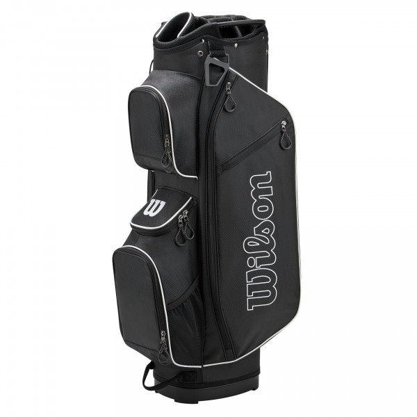 Wilson Pro Staff Cartbag, Schwarz / Weiß
