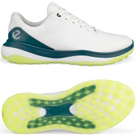 Ecco LT1 Herren Golfschuhe, Weiß / Grün