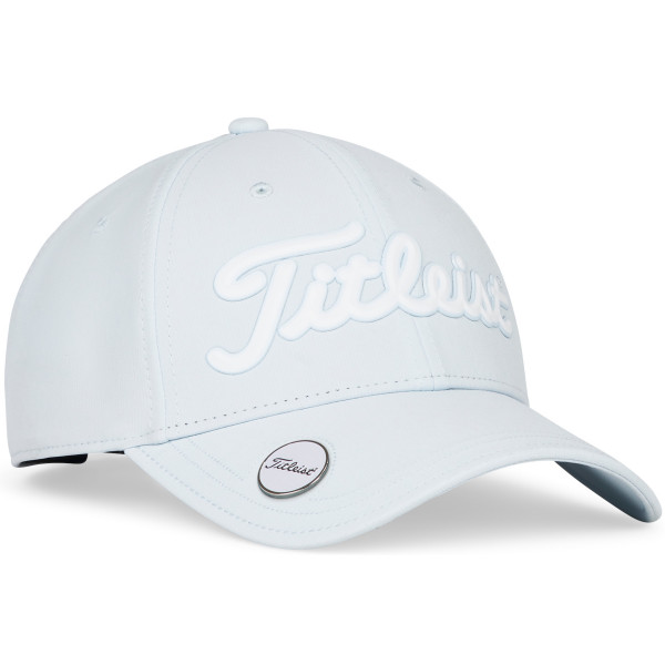 Titleist 2026 Players Performance Ball Marker Cap, Hellblau / Weiß
