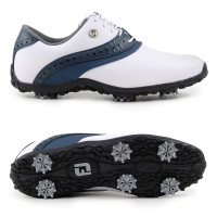 FootJoy ARC LP Damen Golfschuhe, Weiß / Marineblau