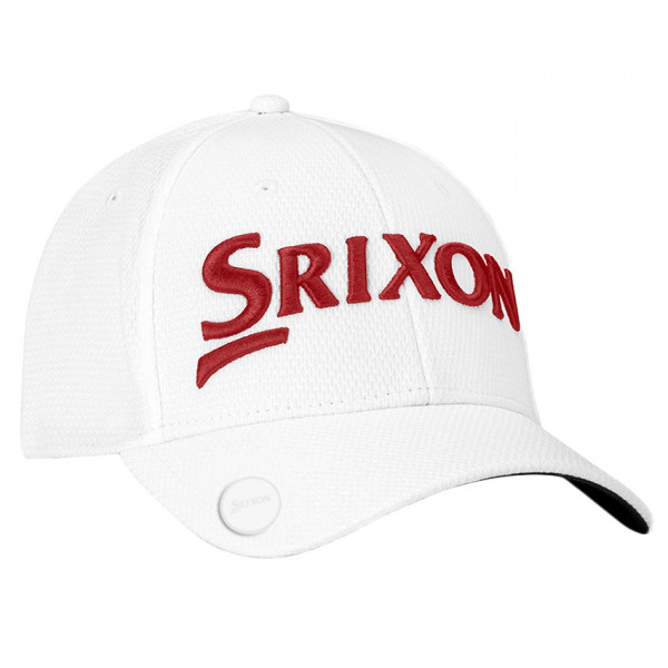 Srixon Ball Marker Cap 2024, Offwhite / Red