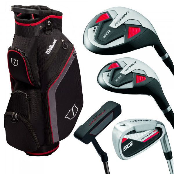 Wilson Pro Staff SGI Herren Komplettset / Golfset, Rechtshand