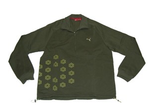 Puma Golf 1/2 Zip Fleece Herren Pullover, Olive