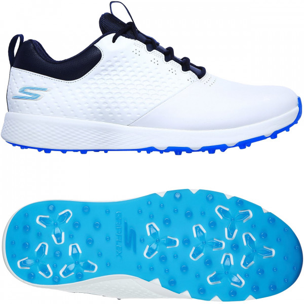 Skechers Elite 4 Herren Golfschuhe, Weiß / Navy