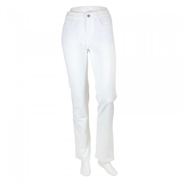Alberto Golf Anja 3xDry Cooler Damen Golfhose, Weiß