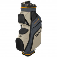 Wilson Staff 2025 I-LOCK Dry 4 Waterproof Cartbag, Grau / Orange