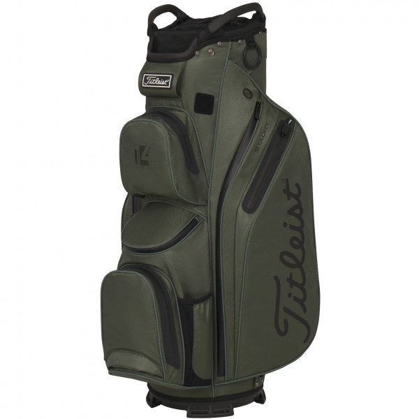 Titleist 2026 Cart 14 StaDry Waterproof Cartbag, Cypress / Schwarz