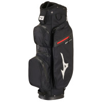 Mizuno 2023 BR-DRI Waterproof Cartbag, Schwarz / Silber