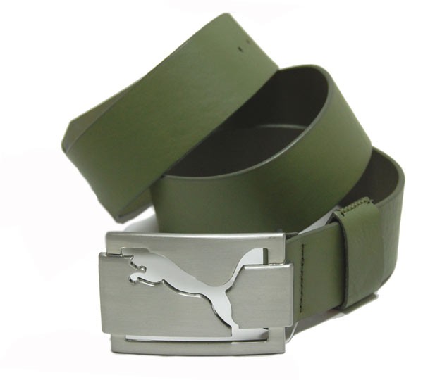 Puma Classic Herren Golf Gürtel, Olivegrün