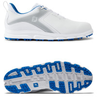 FootJoy Superlites XP II Herren Golfschuhe, Weiß / Grau / Blau