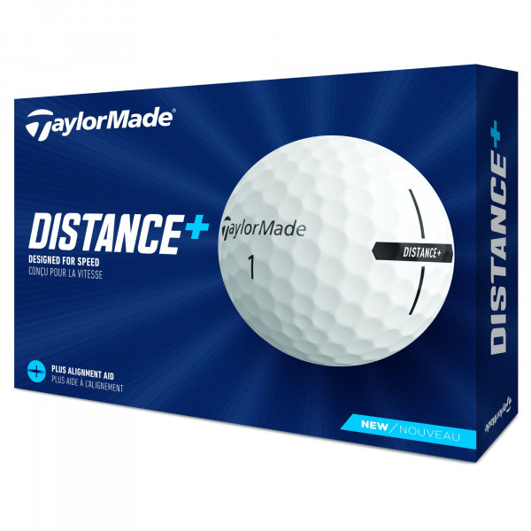 Taylor Made Distance+ Golfbälle 2023, 12 Stück