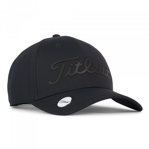 Titleist 2025 Players Performance Ball Marker Cap, Schwarz / Schwarz