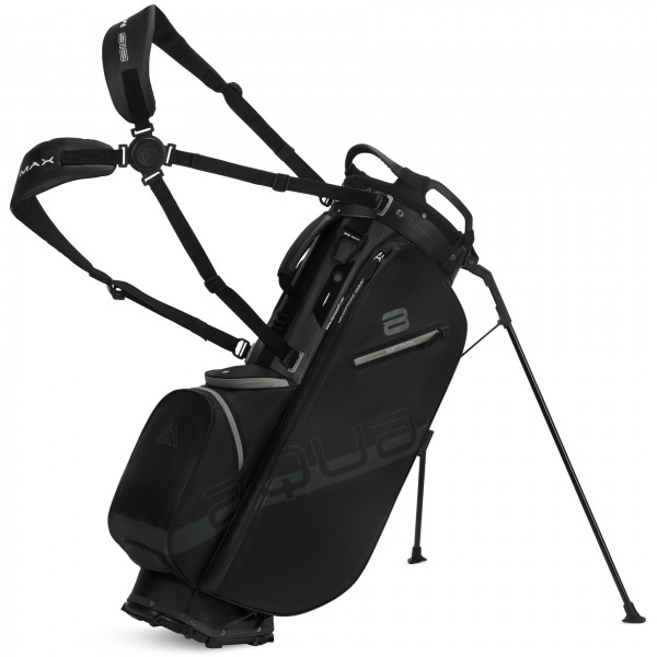 Big Max Aqua Eight H Waterproof Standbag, Schwarz / Grau
