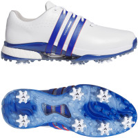 Adidas Tour 360 Herren Golfschuhe 2026, Weiß / Blau