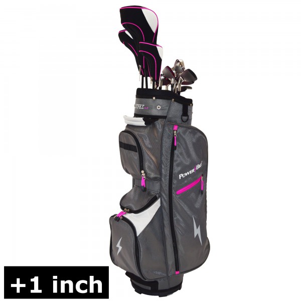PowerBilt TPX 4.0 Damen Komplettset / Golfset, Rechtshand, +1 Inch länger