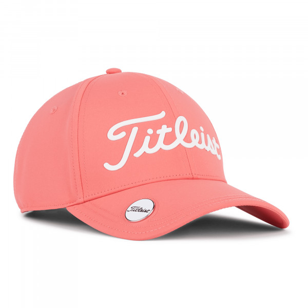 Titleist 2024 Players Performance Ball Marker Cap, Coral