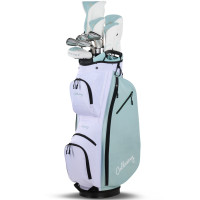 Callaway REVA 2026 Damen Komplettset / Golfset, Weiß / Grün, Rechtshand