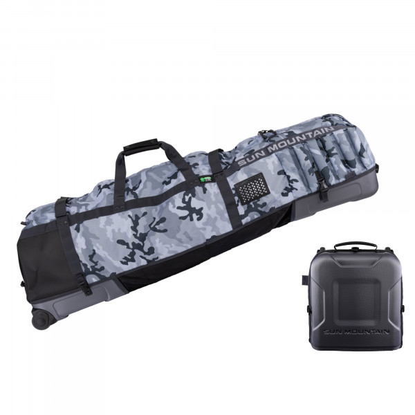 Sun Mountain 2025 KUBE Travelcover / Golf Reisetasche, Raptor / Steel