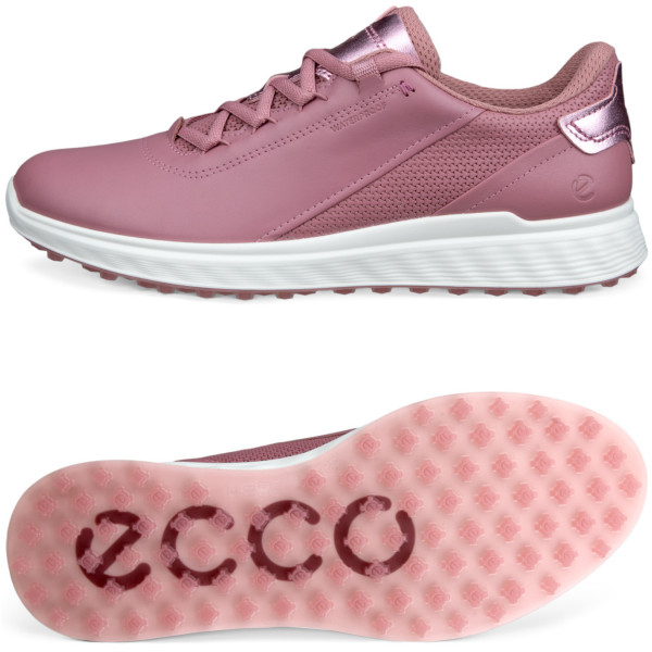 Ecco S-Casual Damen Golfschuhe, Pink / Metallic