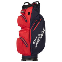 Titleist Cart 14 StaDry Waterproof Cartbag, Navy / Rot