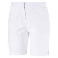 Puma Pounce Damen Golf Bermuda Shorts, Weiß