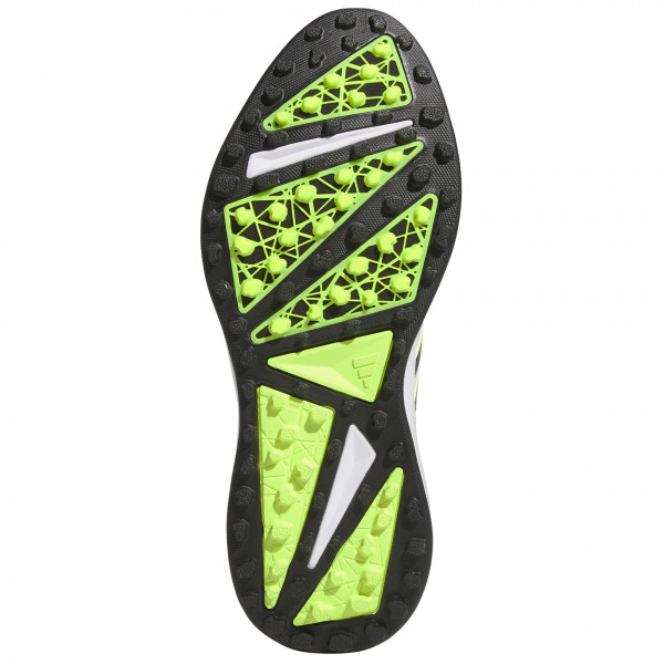 Adidas Solarmotion 2024 Herren Golfschuhe, Weiß / Schwarz / Gelb