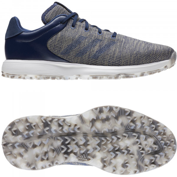 Adidas S2G Herren Golfschuhe, Indigo / Grau / Weiß