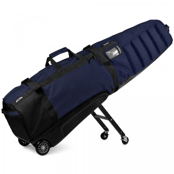 Sun Mountain Club Glider Meridian Travelcover / Golf Reisetasche, Navy / Schwarz