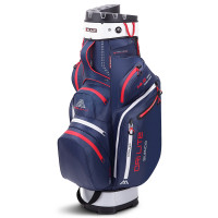 Big Max Dri Lite Silencio 2 Cartbag, Navy / Silber / Rot