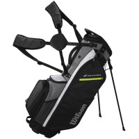 Wilson Feather Standbag, Schwarz / Grau / Weiß