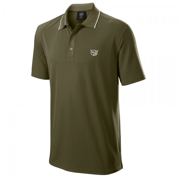 Wilson Staff 2024 Classic Herren Golf Polo, Olive