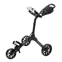 Bag Boy NITRON Auto-Open 3-Rad Golftrolley, Schwarz