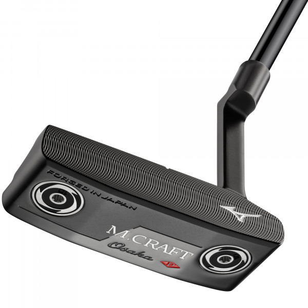 Mizuno M-Craft OSAKA P Putter, Plumber's Neck, Grey, Rechtshand, 34 Inch Länge