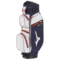 Mizuno 2023 BR-DRI Waterproof Cartbag, Navy / Weiß