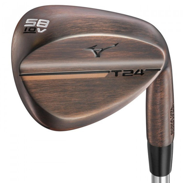 Mizuno T24 Wedge, Copper, Stahlschaft, Herren Rechtshand