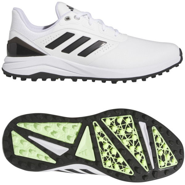 Adidas Solarmotion 2024 Herren Golfschuhe, Weiß / Schwarz
