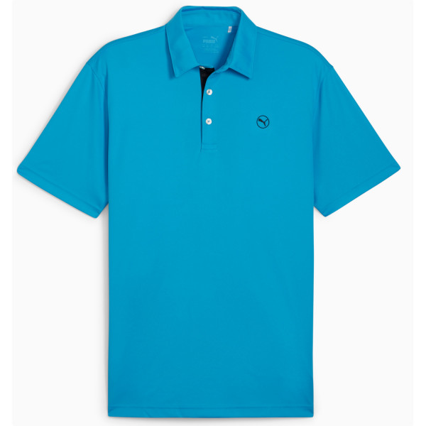 Puma Golf Herren Solid Polo, Blau