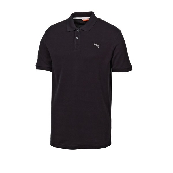 Puma Golf TransDRY Pique Herren Polo, Schwarz