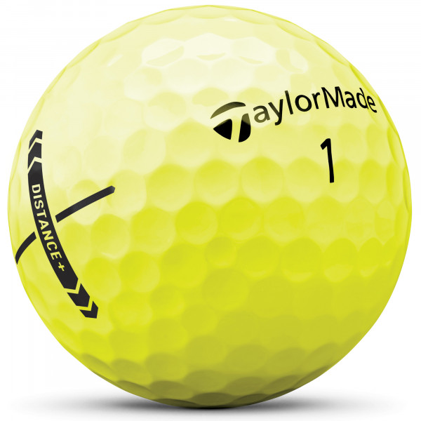 Taylor Made 2025 Distance+ Golfbälle, 12 Stück