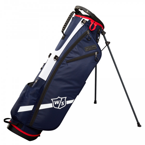 Wilson Staff Quiver QS Standbag, Navy / Weiß / Rot