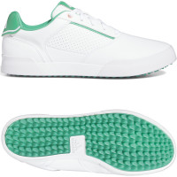 Adidas RetroCross Herren Golfschuhe, Weiß / Grün