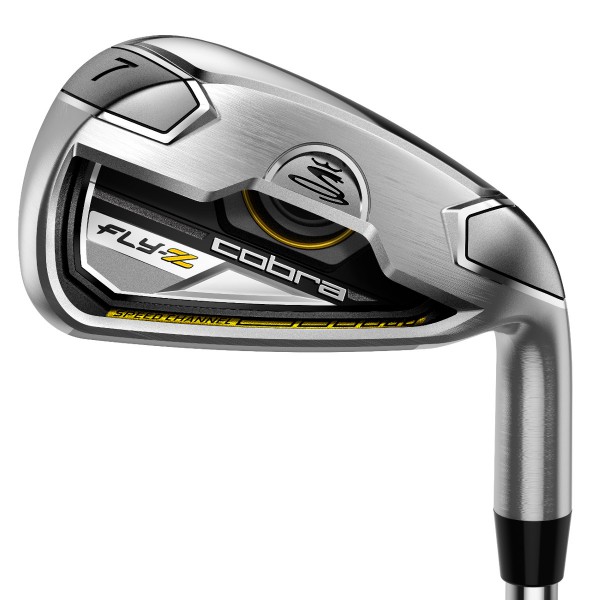 Cobra Golf Fly-Z Black DEMO Eisen #7, Stahlschaft, Herren Rechtshand
