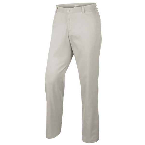 Nike Dri-Fit Flat Front Herren Golfhose, Hellgrau